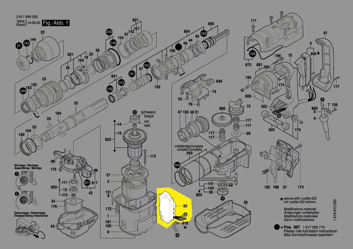Bosch Drehzahlregler 1 617 233 047