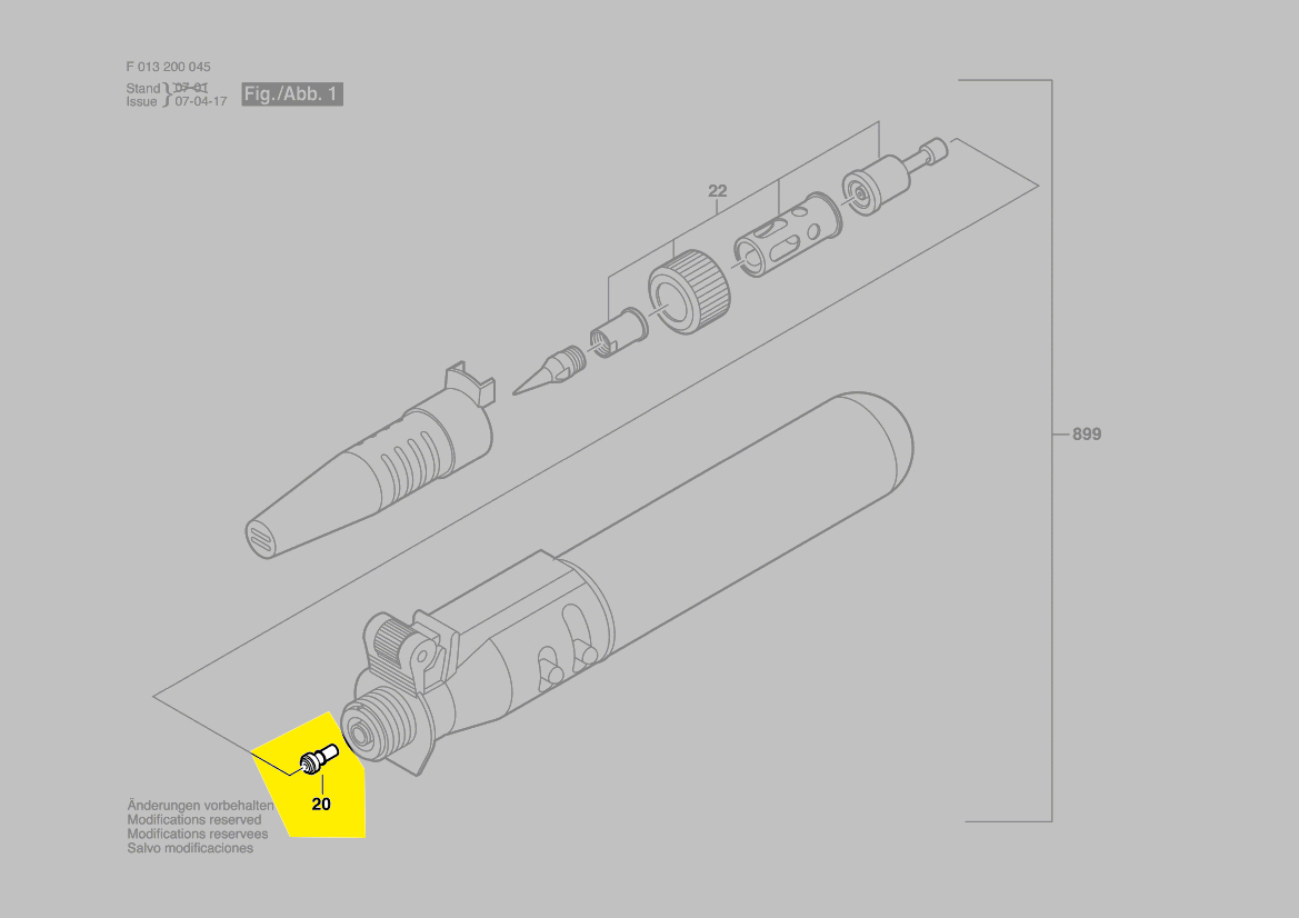 Dremel Versatip Düse 2 610 397 235