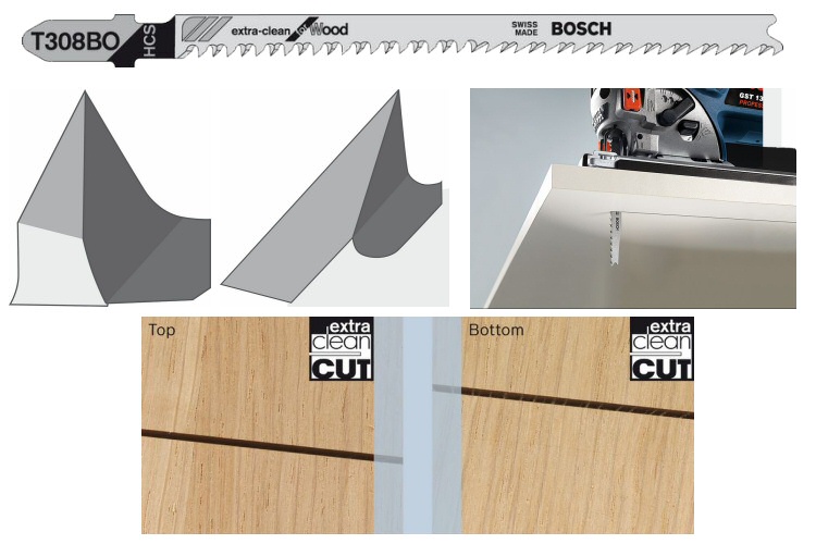 Bosch Stichsägeblatt T 308 BO