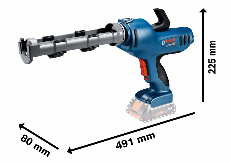 Bosch Akku-Kartuschenpresse GCG 18V-310 / SOLO