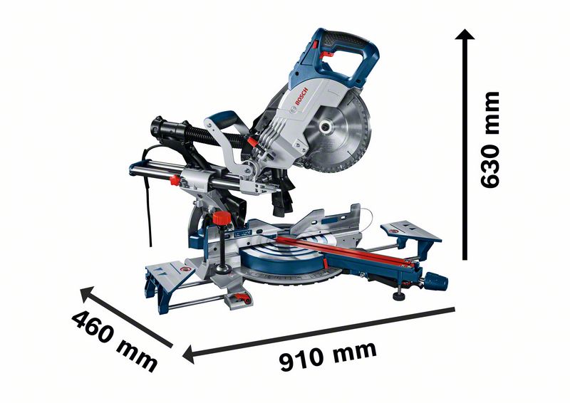 Bosch Kapp- und Gehrungssäge GCM 8 SJL Professional