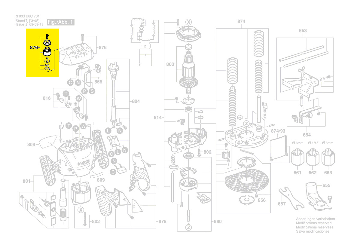 Bosch Gehäusedeckel