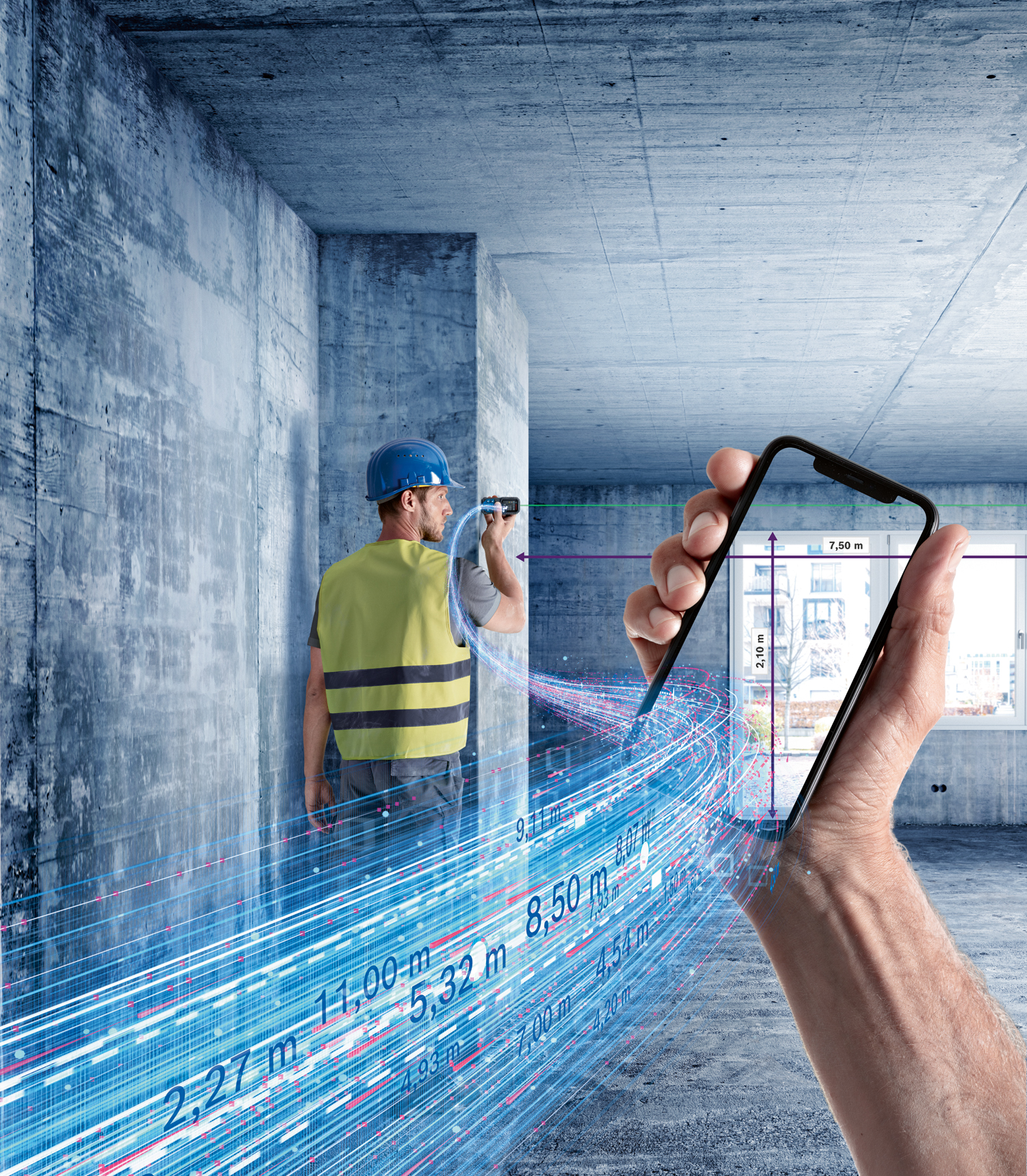 Bosch Laser Entfernungsmesser GLM 50-27 CG