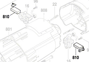 Bosch Kohlebürstensatz 1 619 P06 346