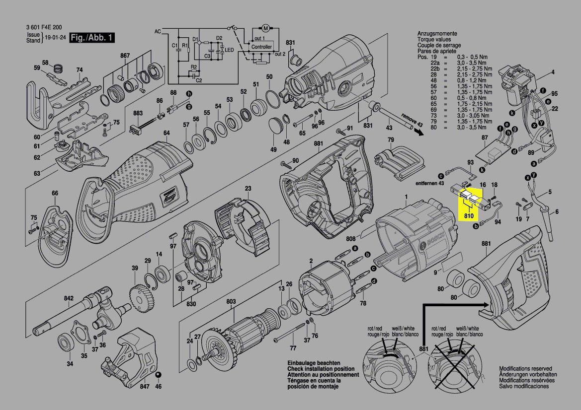 Bosch Kohlebürstensatz2 610 013 260