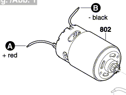 Bosch original Ersatz Elektromotor Nr. 2 609 005 257