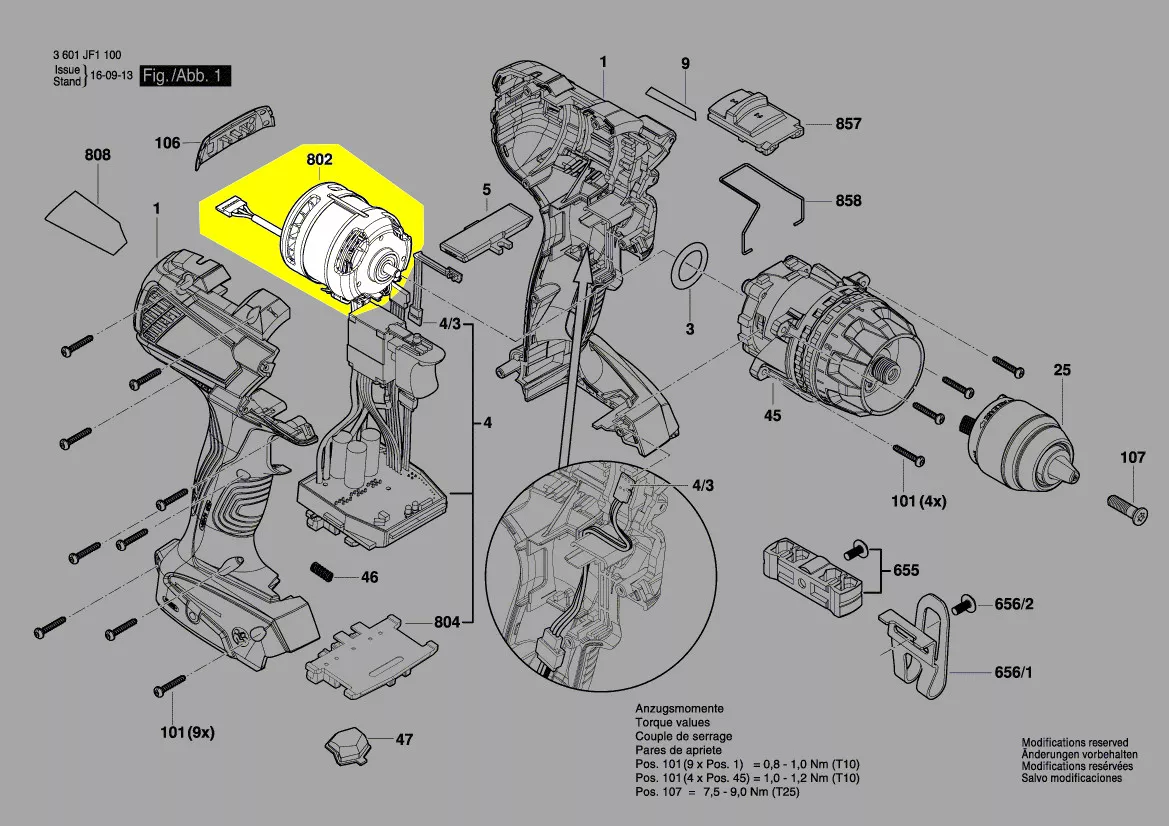 Bosch ET-Motorbaugruppe 2609199943
