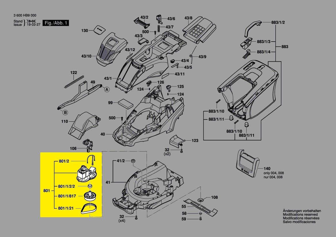 Bosch Motor F 016 105 105