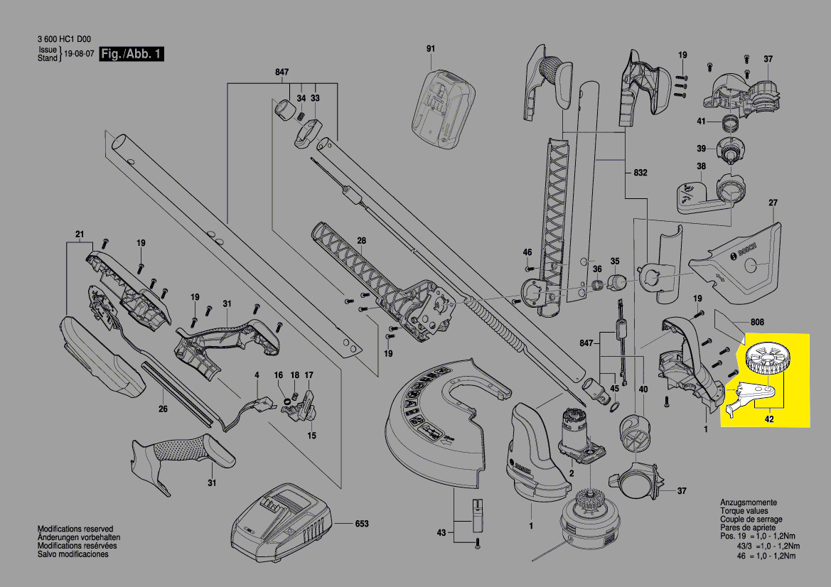 Bosch Radsatz 1 600 A01 55K