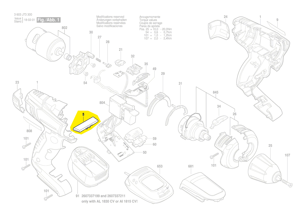 Bosch Hebel 2 609 004 264