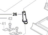 Bosch Verstellexzenter 2 606 110 001