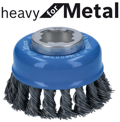 Bosch X-LOCK Topfbürste 75 mm / 0,50 mm